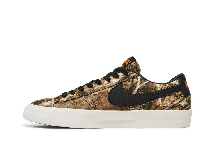 Кроссовки Nike Blazer Low Pro GT Premium SB 'Brown Realtree'