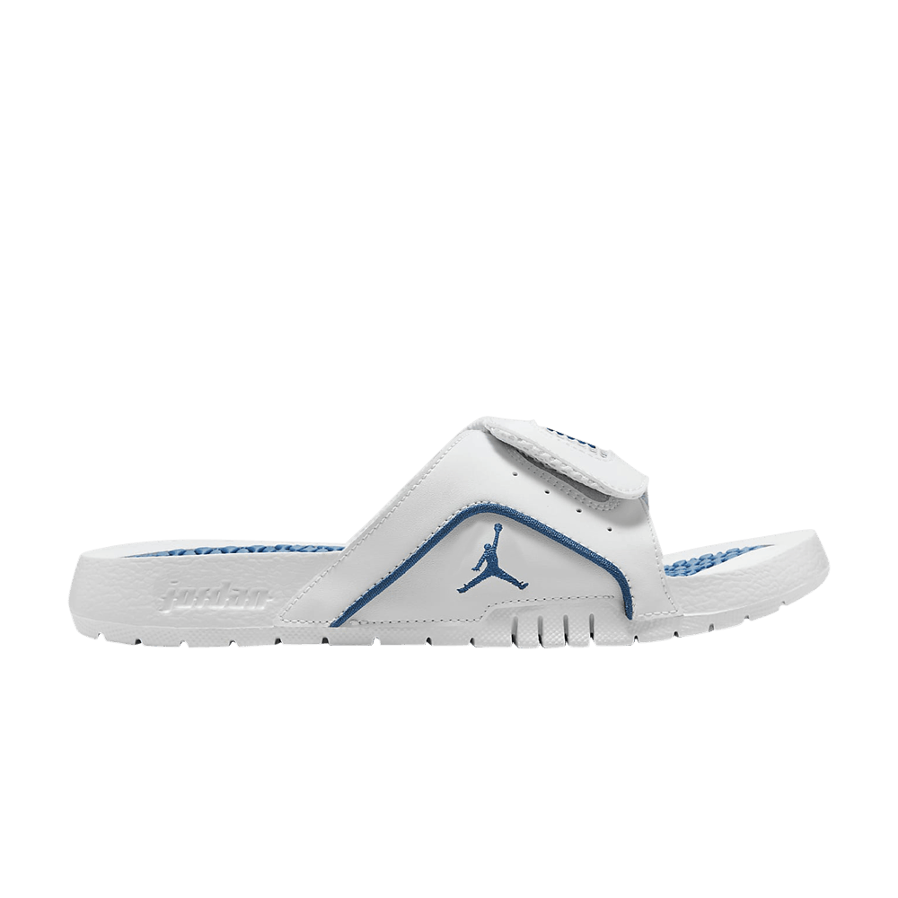 Кроссовки Air Jordan Hydro 4 Retro Slide GS 'Military Blue'