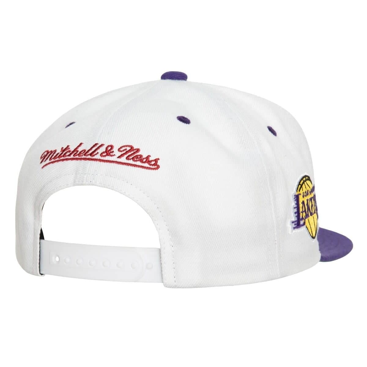 Бейсболка Mitchell & Ness x GLCO Two Tone Snapback Los Angeles Lakers Kurt Rambis Hat