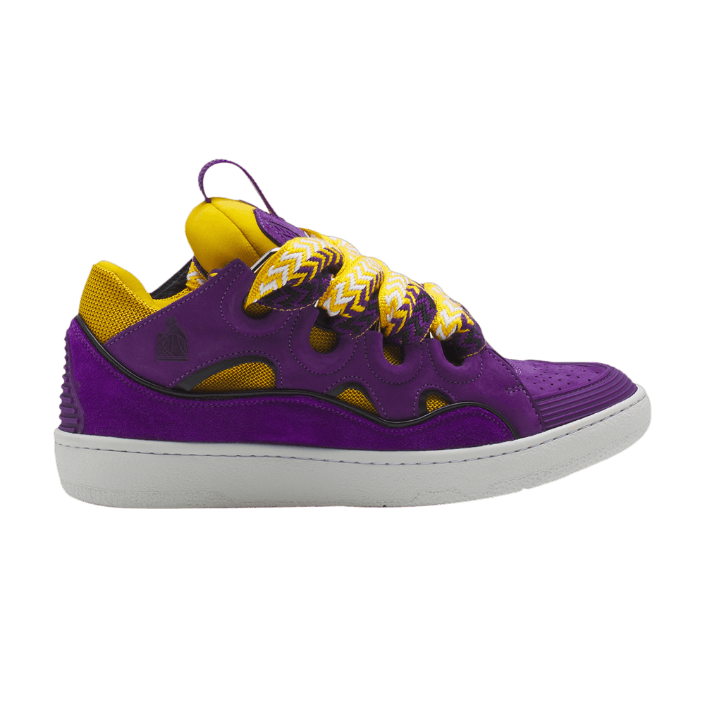 Кроссовки Lanvin Wmns Curb Sneakers 'Purple Yellow'
