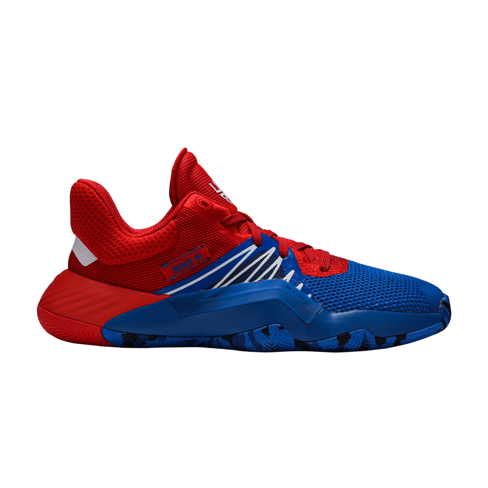 Кроссовки Marvel x adidas D.O.N. Issue #1 J 'Spiderman'