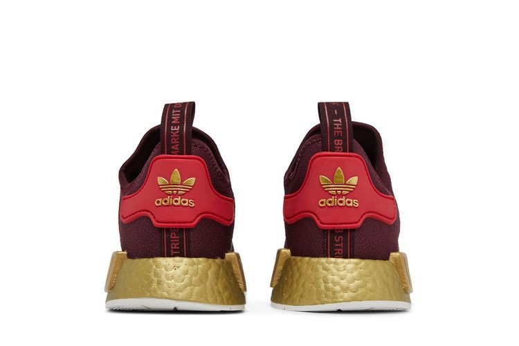Кроссовки Adidas Wmns NMD_R1 'Maroon Gold'
