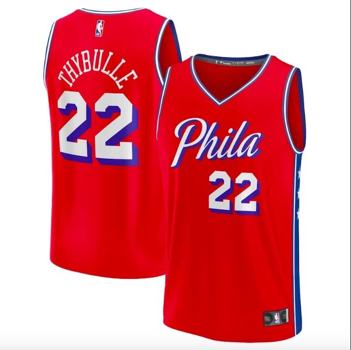 2022-23-Philadelphia-76ers-22-Matisse-Thybulle-Fastbreak-Statement-Red-Jersey-1