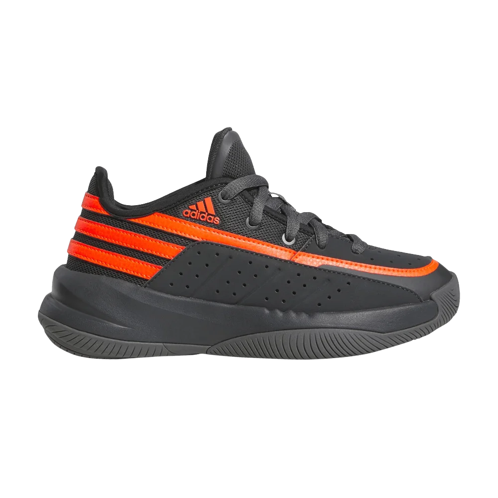 Кроссовки Adidas Front Court J 'Carbon Solar Red'