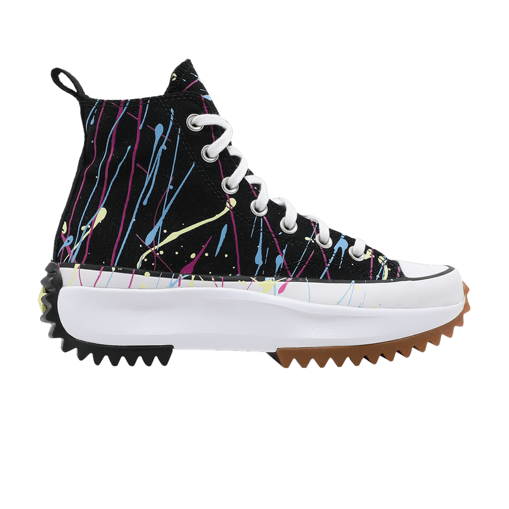 Converse Wmns Run Star Hike High 'Splatter Paint - Black'