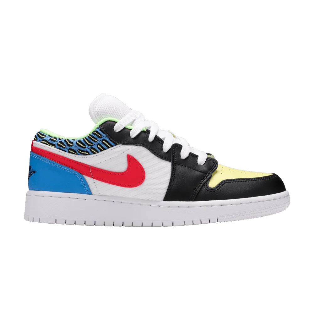 Krossovki-Air-Jordan-1-Low-GS-Funky-Patterns