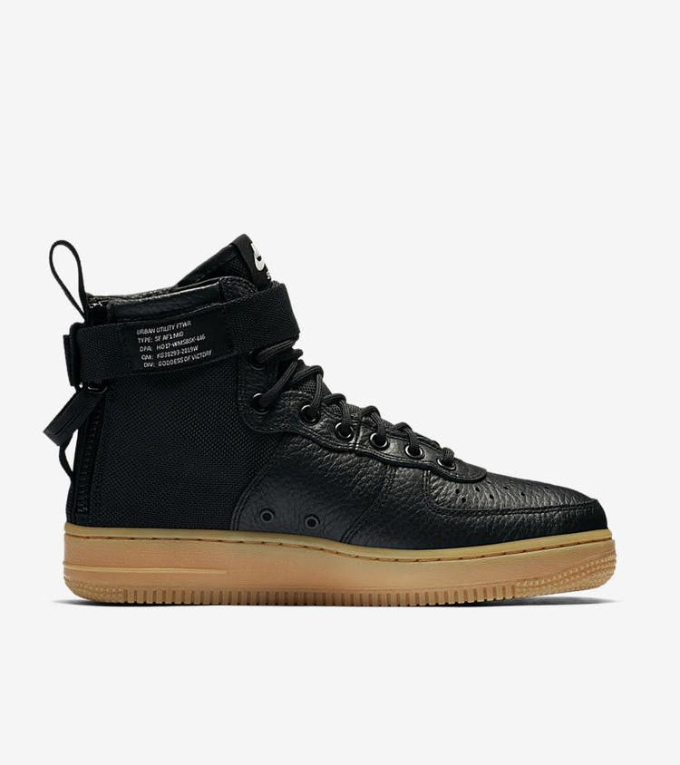 Кроссовки Nike Wmns SF Air Force 1 Mid 'Black Gum'