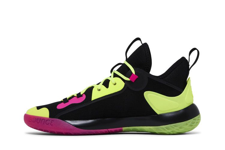 Кроссовки Adidas Harden Stepback 2 'Black Shock Pink Yellow'