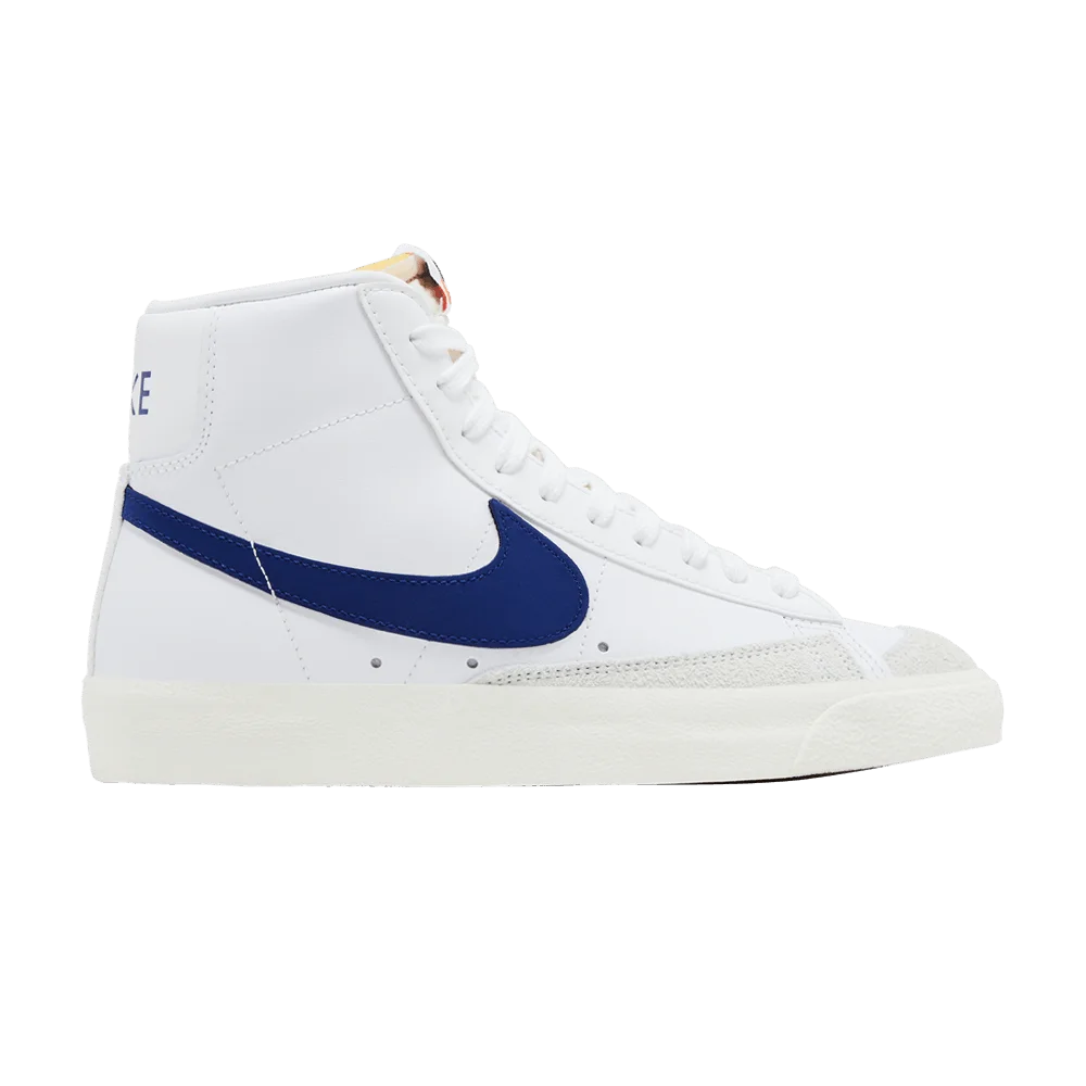Krossovki-Nike-Blazer-Mid-77-Vintage-White-Deep-Royal-Blue