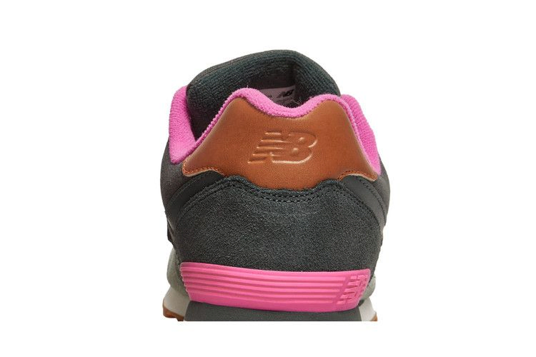 Кроссовки New Balance 574 Big Kid 'Collegiate Pack - Light Grey Pink'