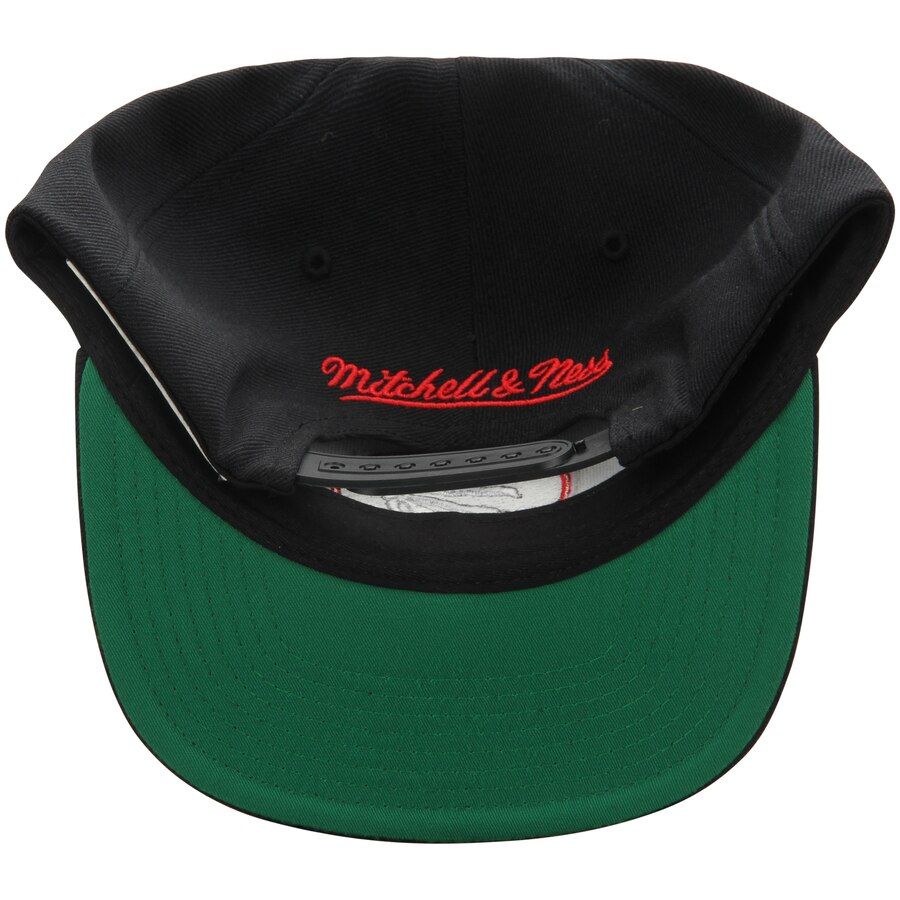 Снепбэк Raptors Mitchell & Ness Wool Solid Snapback Black