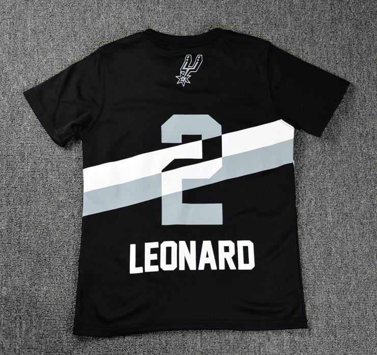 Футболка 2020 NBA San Antonio Spurs 2 Black