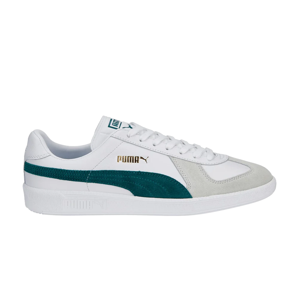Кроссовки Puma Army Trainer 'White Varsity Green'
