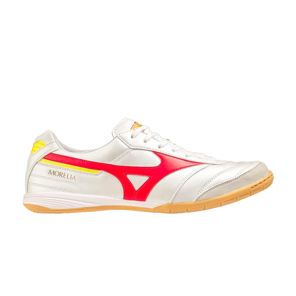 Krossovki-Mizuno-Morelia-Sala-Elite-IN-White-Fiery-Coral