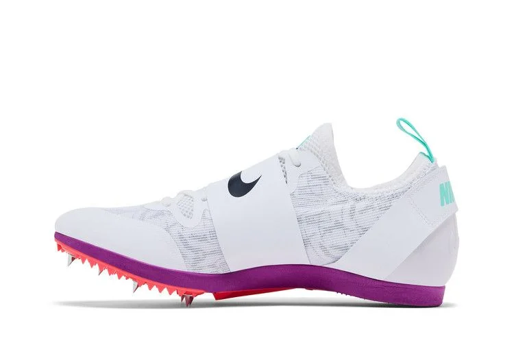 Кроссовки Nike Pole Vault Elite 'White/Teal Tint/Fire Pink/Obsidian'