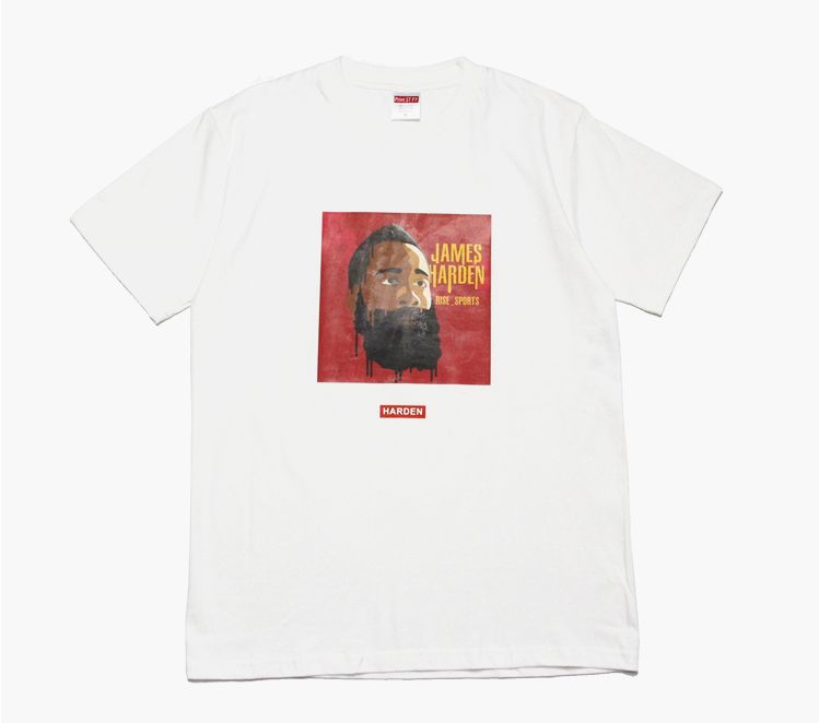 Футболка 2019 NBA Harden ST FY Basketball Tee White
