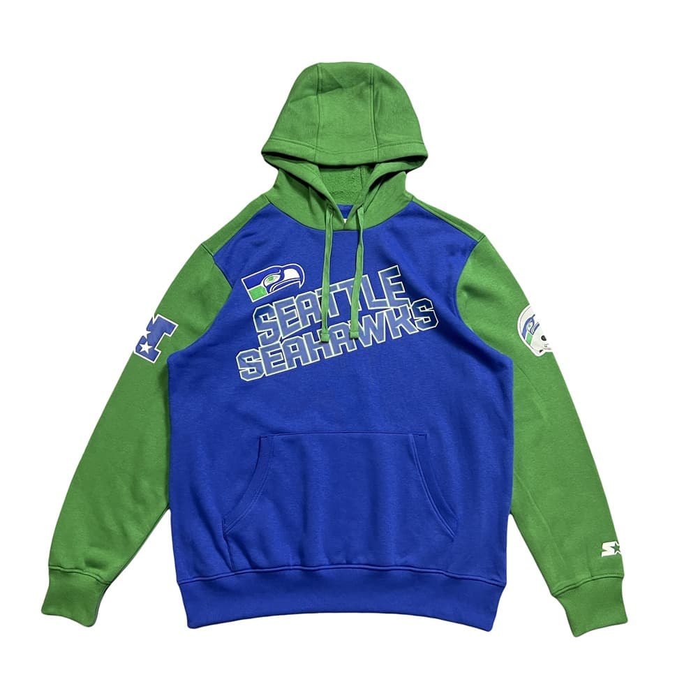 Худи Starter NFL Seahawks Blue Hoodie