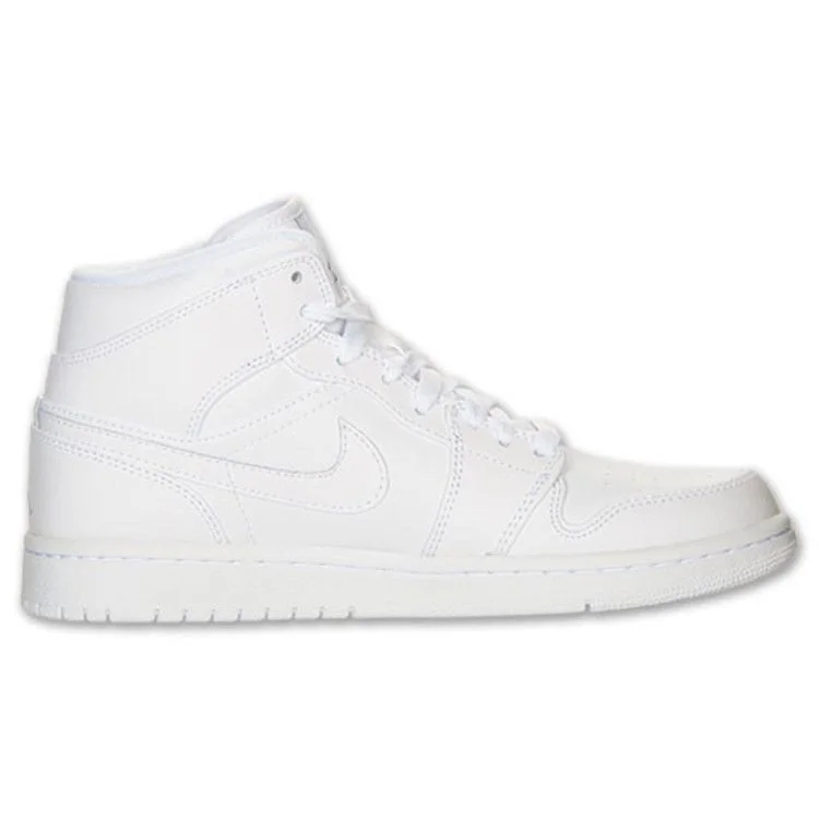 Кроссовки Air Jordan 1 Mid 'White'