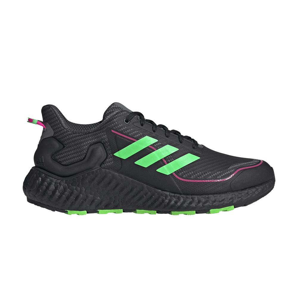 Кроссовки Adidas Climawarm LTD 'Black Red Neon Green'
