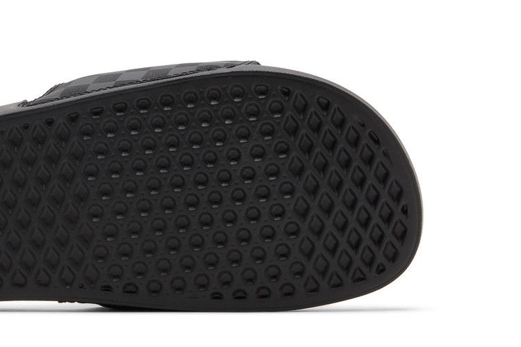 Vans La Costa Slide-On 'Triple Black Checkerboard'