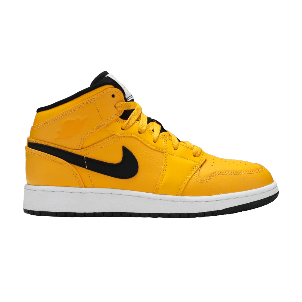 Krossovki-Air-Jordan-1-Mid-GS-University-Gold-1