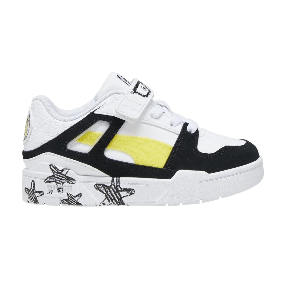 Krossovki-Puma-SpongeBob-SquarePants-x-Slipstream-Little-Kid-SpongeBobs-Glasses