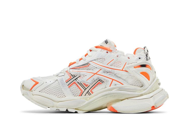 Кроссовки Balenciaga Runner Sneaker 'Eggshell Neon Orange'