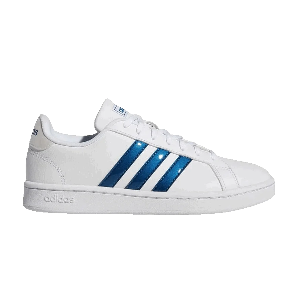 Krossovki-Adidas-Wmns-Grand-Court-White-Marine-Blue