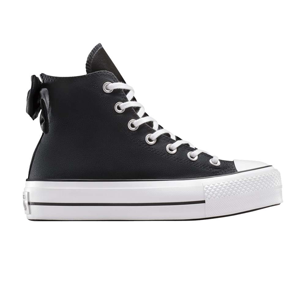 Converse Wmns Chuck Taylor All Star Lift Platform High 'Black White Bows'