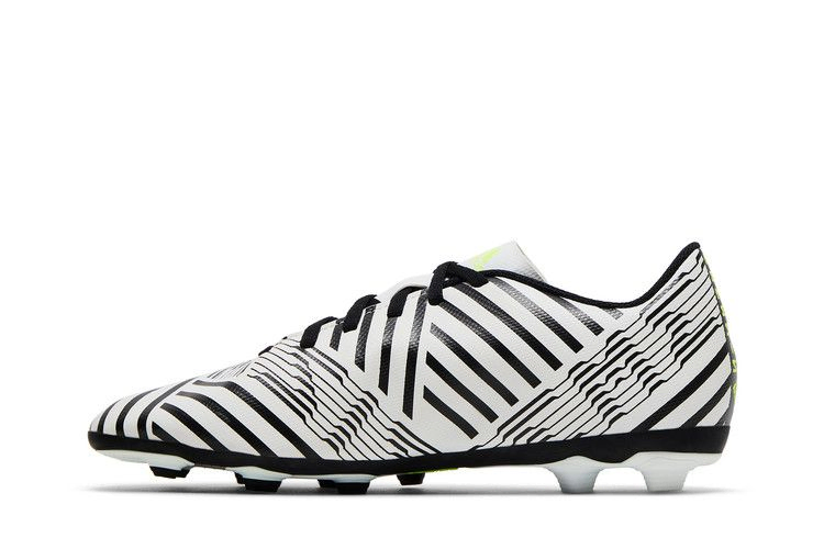 Кроссовки Adidas Nemeziz 17.4 FxG J 'White Black Solar'