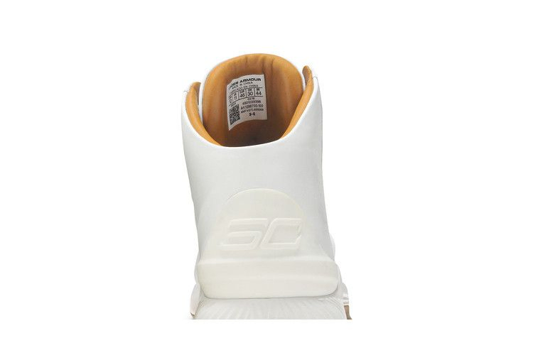 Кроссовки Under Armour Curry 1 Lux Mid Leather 'White Gum'