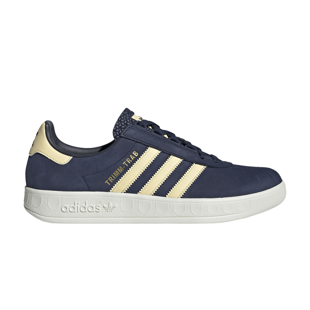 Кроссовки Adidas Trimm Trab Samstag 'Collegiate Navy Easy Yellow'