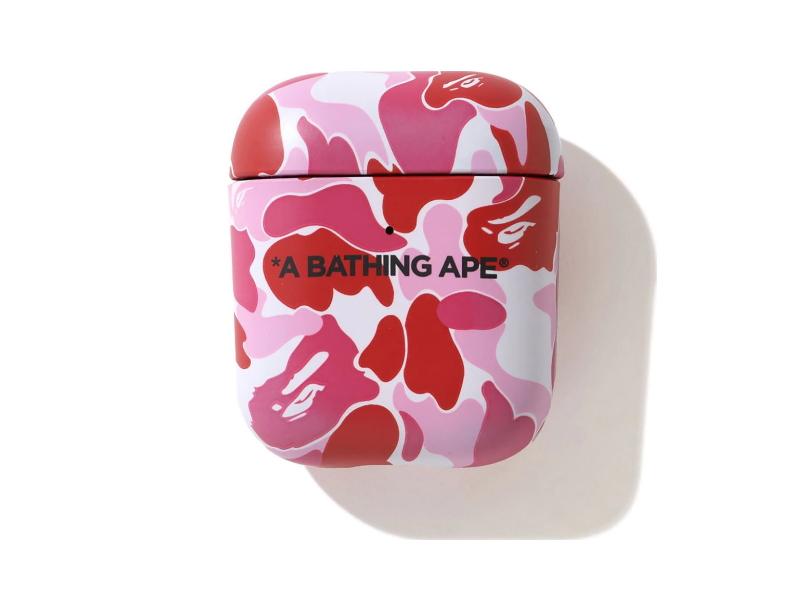 Чехол для наушников BAPE ABC Camo Airpods Case Pink