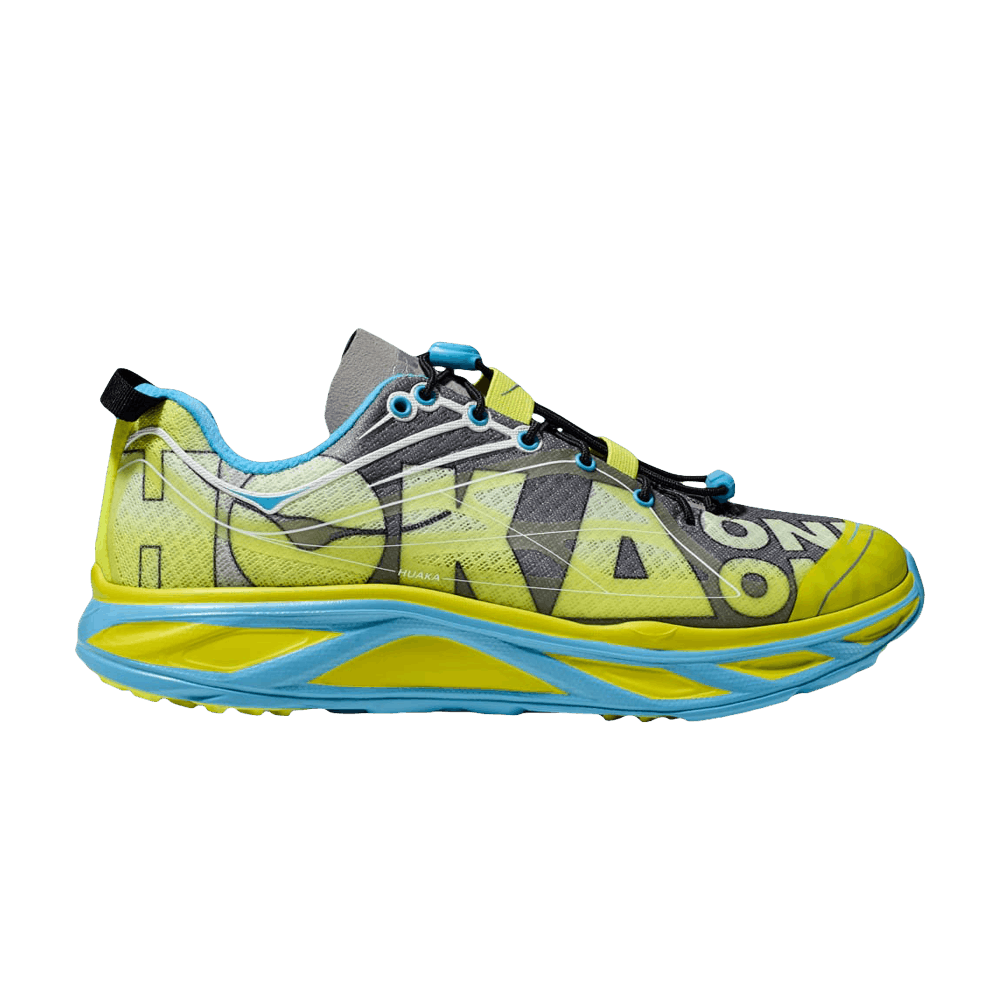 Кроссовки HOKA Huaka Origins 'Evening Primrose Diva Blue'