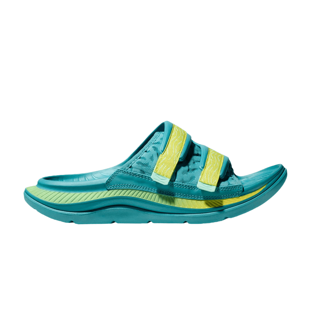 Кроссовки HOKA Ora Luxe 'Ocean Mist Citrus Glow'