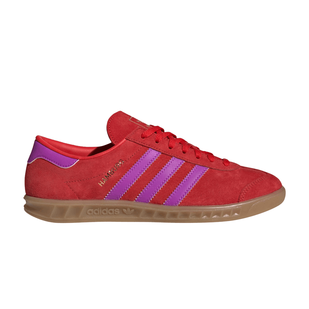 Кроссовки Adidas Wmns Hamburg 'Red Purple Burst Gum'
