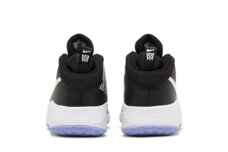 Кроссовки Nike Team Hustle D9 GS 'Black Light Thistle'