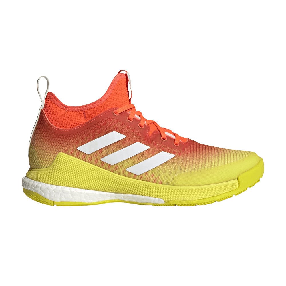 Кроссовки Adidas Wmns Crazyflight Mid 'Solar Red Acid Yellow'