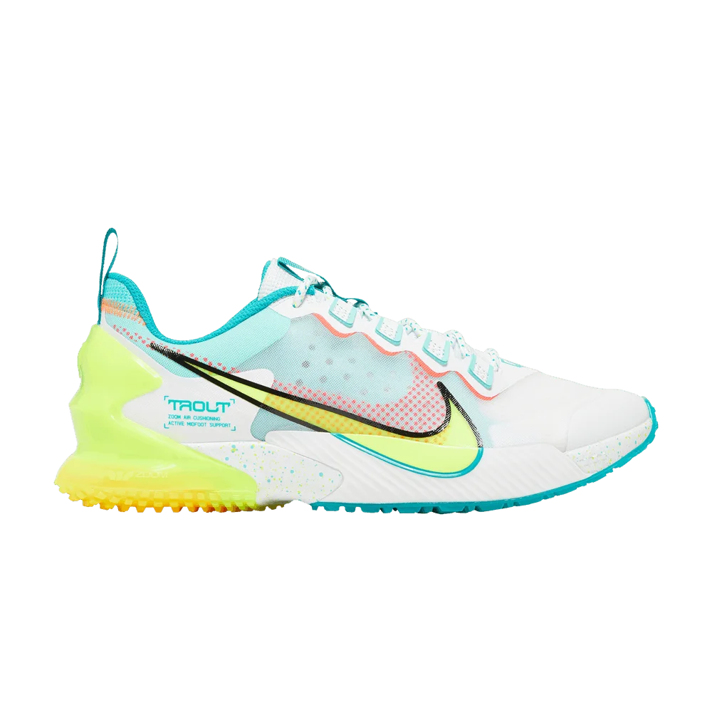 Кроссовки Nike Force Zoom Trout LTD TF 'White Aurora Green Volt'