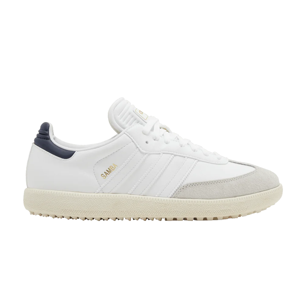 Krossovki-adidas-Samba-Spikeless-Golf-White-Collegiate-Navy