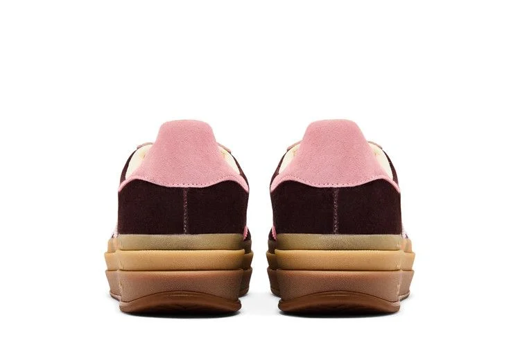 Кроссовки adidas Wmns Gazelle Bold 'Shadow Brown Glow Pink Velvet'