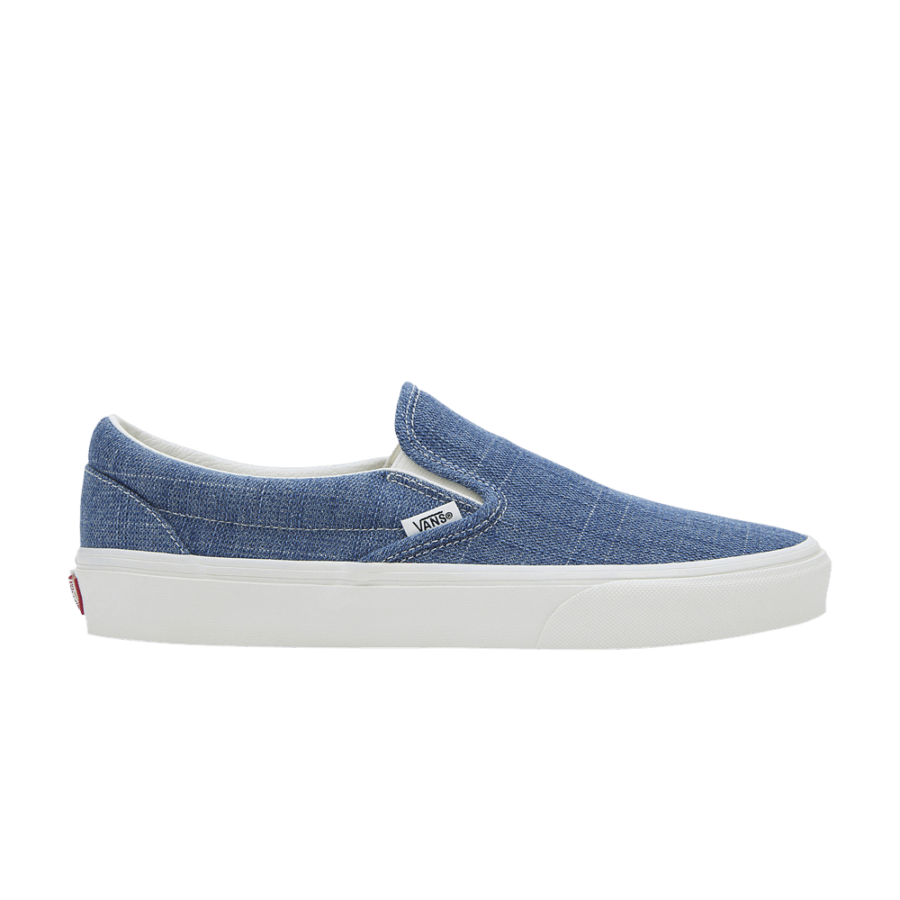 Кроссовки Vans Classic Slip-On 'Threaded Denim - Blue'