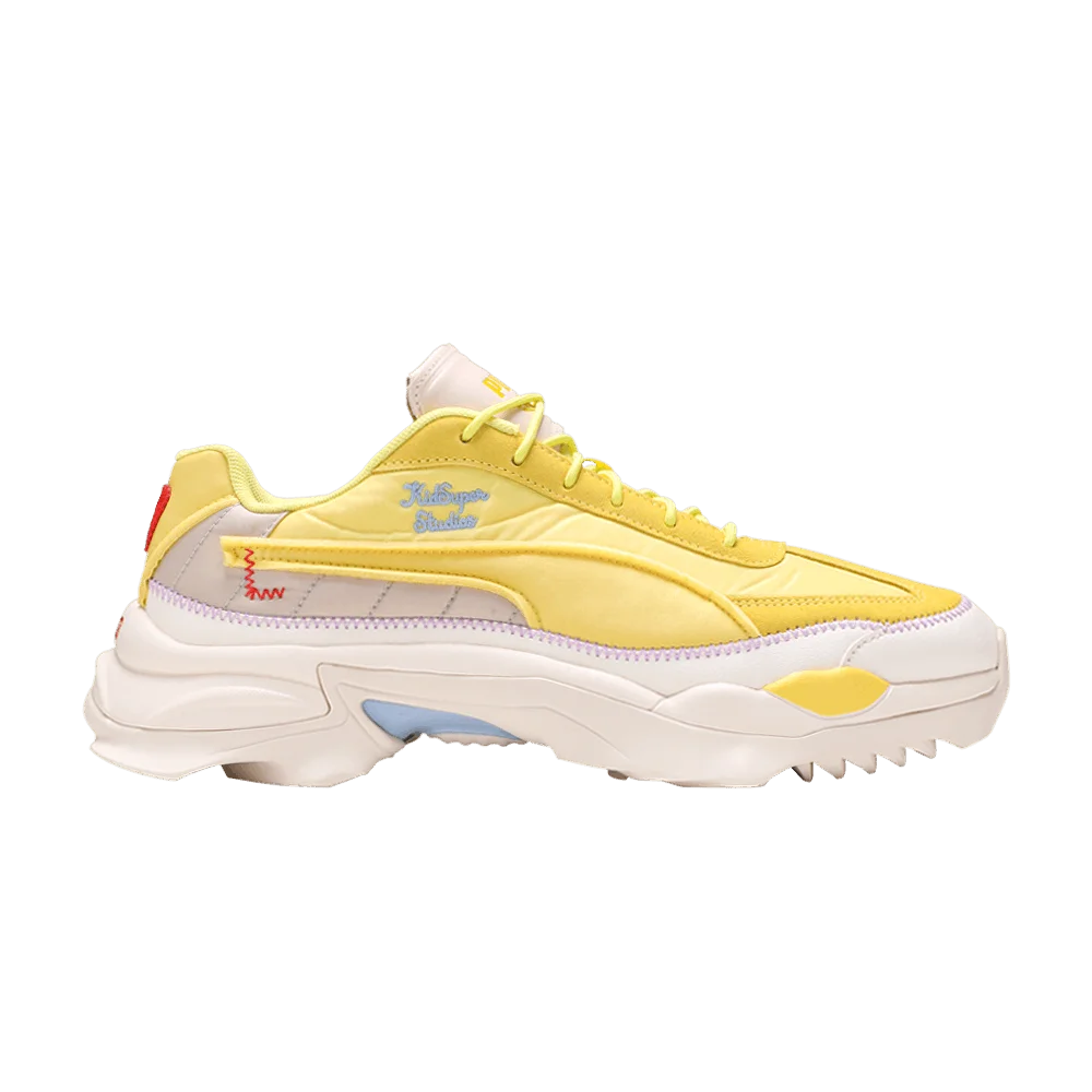 Кроссовки KidSuper Studios x Puma Nitefox 'Limelight Yellow Cream'