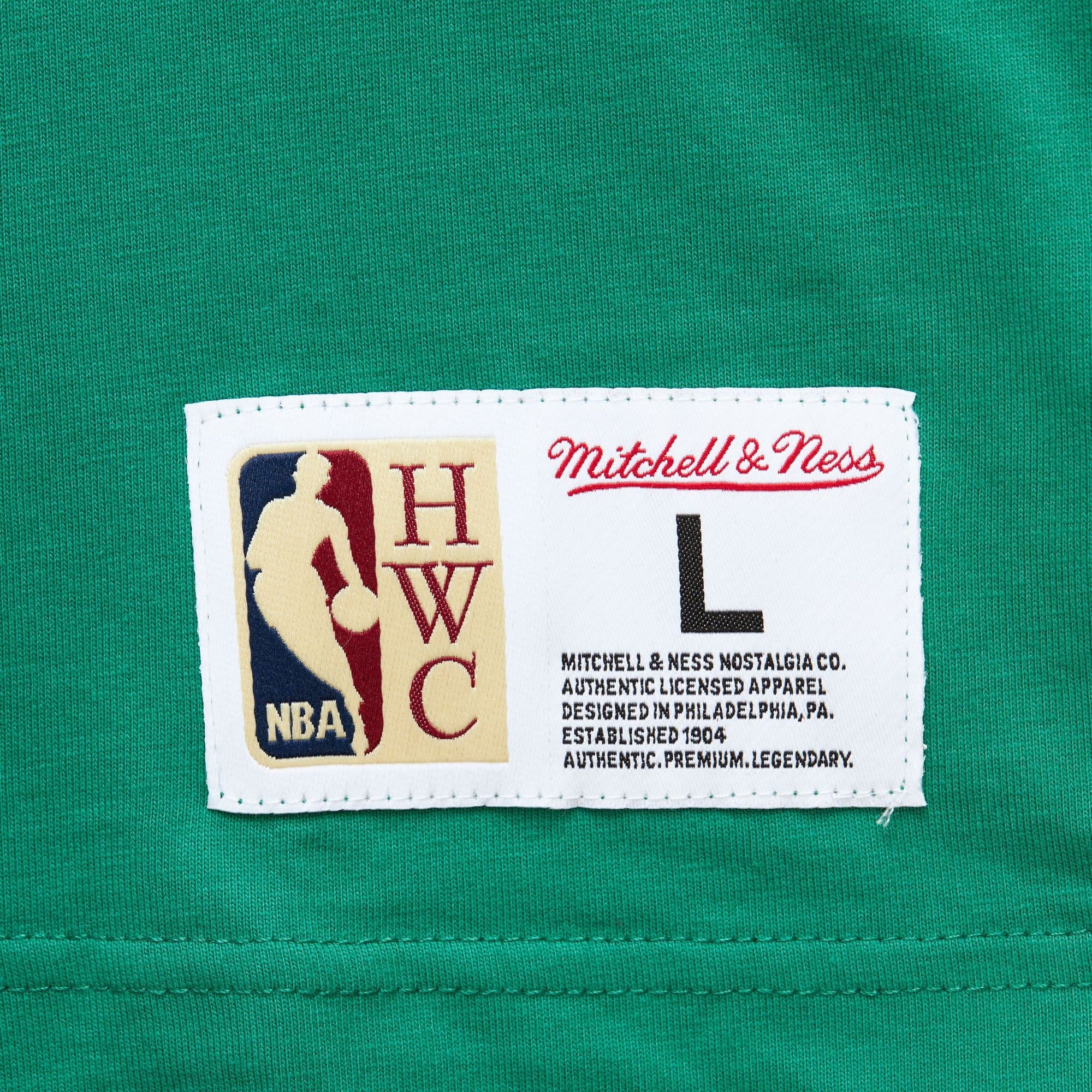 Футболка Mitchell & Ness Team OG 2.0 Premium SS Vintage Logo Boston Celtics T-Shirt
