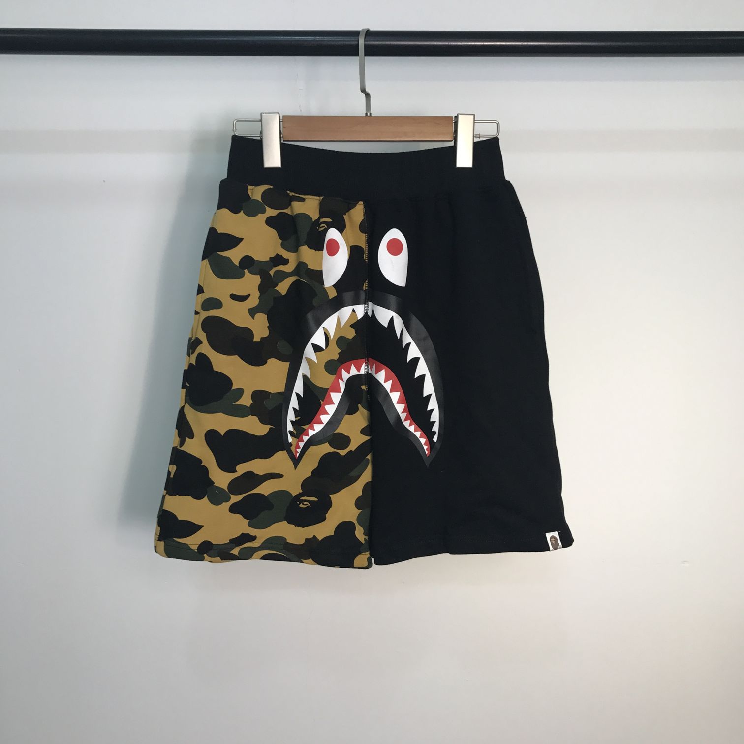 BAPE-Shark-Shorts-Black-5