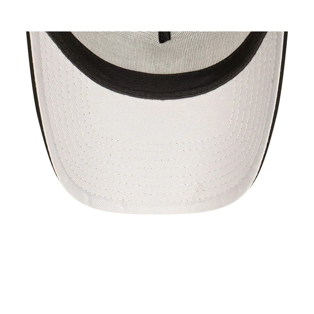 New-Era-Las-Vegas-Raiders-9FORTY-Black-Olive-A-Frame-NFL-Snapback-Hat-5
