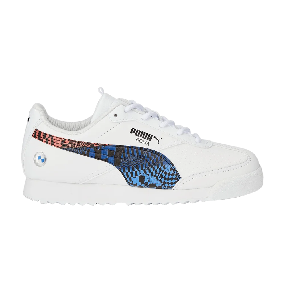 Кроссовки BMW Motorsport x Puma Roma Via Little Kid 'White Pro Blue'