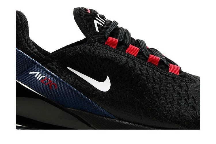 Кроссовки Nike Air Max 270 GS 'Black Midnight Navy Red'