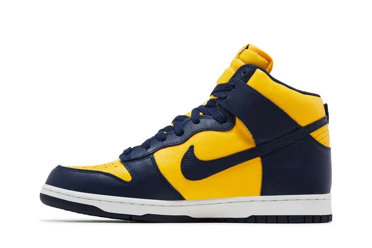 Кроссовки Nike Dunk High QS 'Michigan' 2016