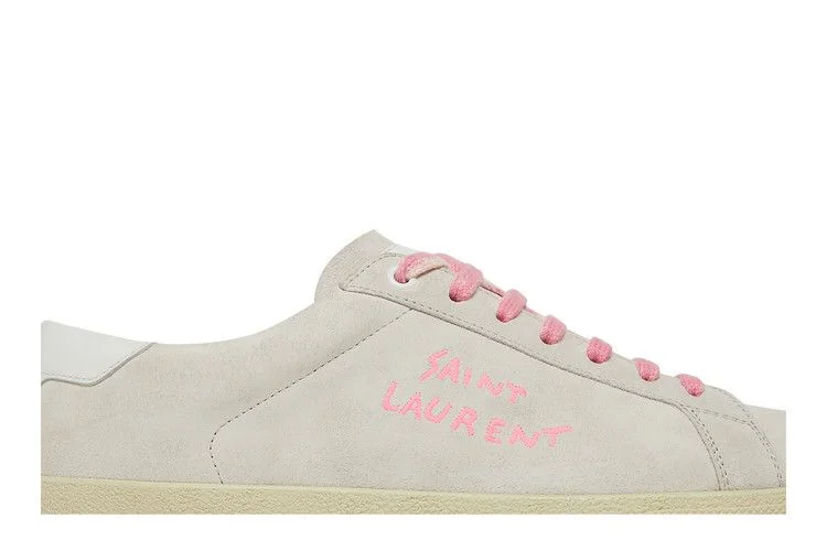 Krossovki-Saint-Laurent-SL-06-Signature-Court-Suede-White-Pink-1